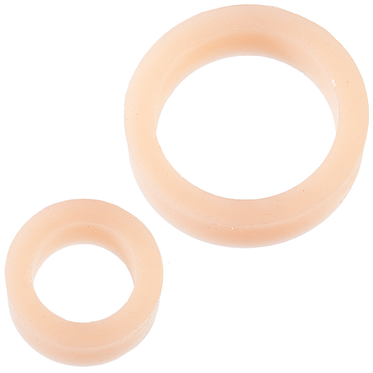 Platinum Premium Silicone - The C-Rings White