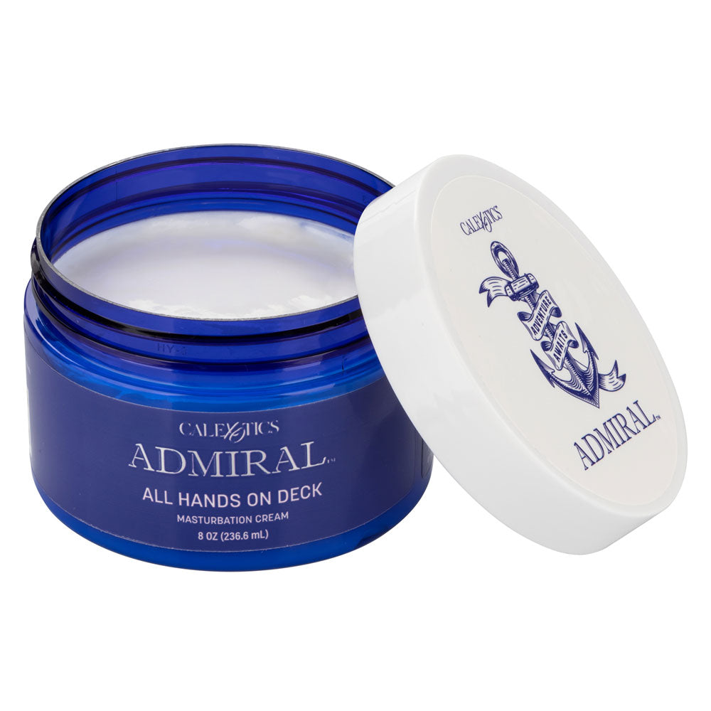 Admiral™ All Hands On Deck Masturbation Cream 8 oz Tub