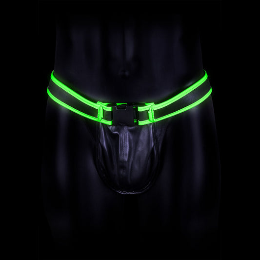 Ouch! Buckle Jock Strap Glow In The Dark