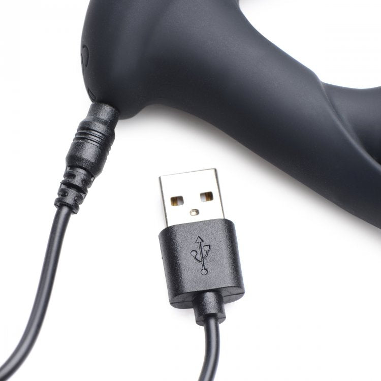 Ass Thumpers™ 7X Power P-Stim Hollow Silicone Prostate Plug