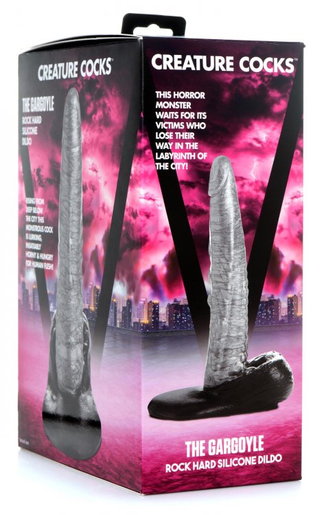 Creative Cocks - The Gargoyle Rock Hard Silicone Dildo