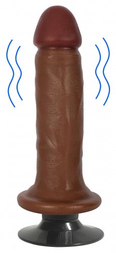 Jock™ Medium Vibrating Dildo - 6 Inch