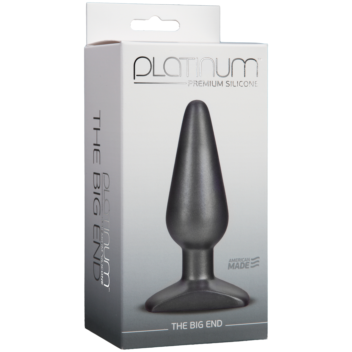 Platinum Premium Silicone The Big End Charcoal
