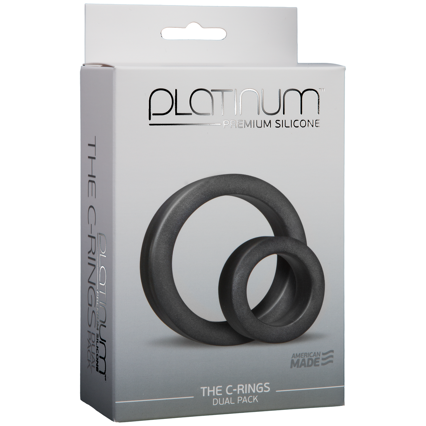 Platinum Premium Silicone - The C-Rings - Charcoal