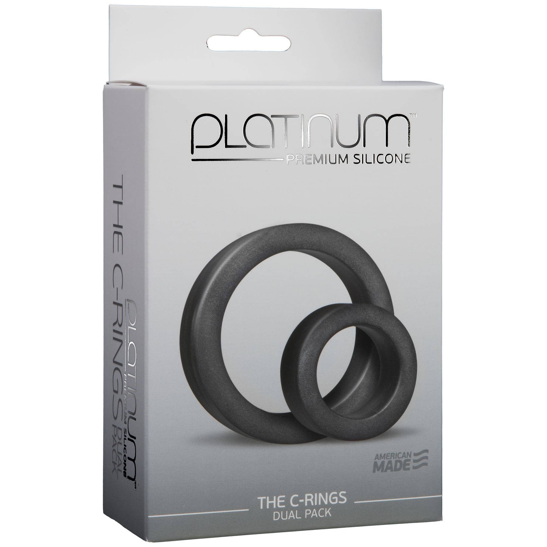 Platinum Premium Silicone - The C-Rings - Charcoal