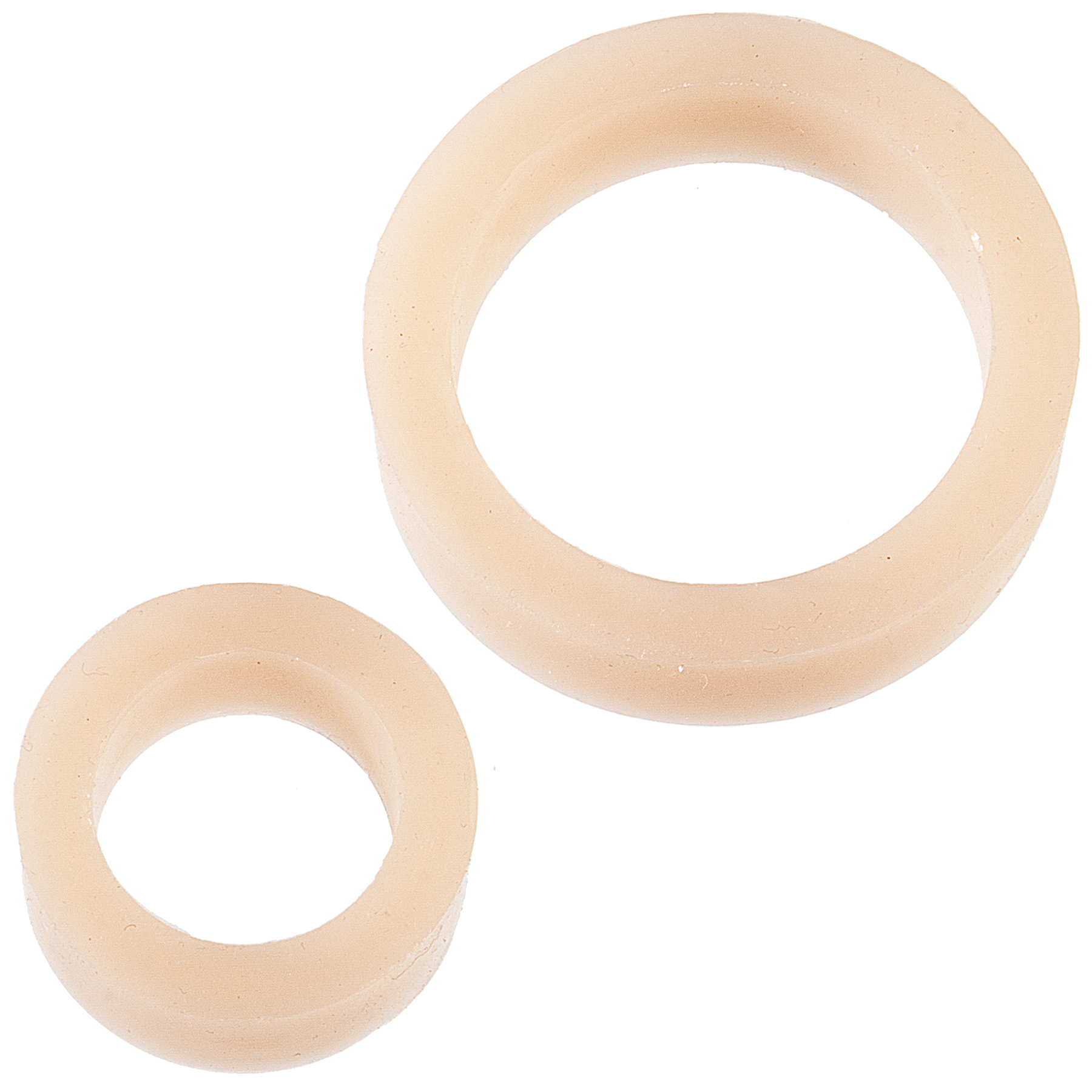 Platinum Premium Silicone - The C-Rings White