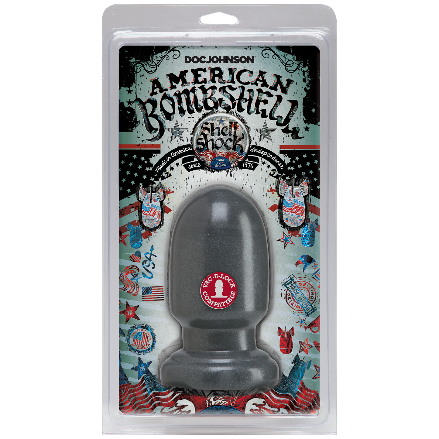 American Bombshell Shell Shock Small Gun Metal