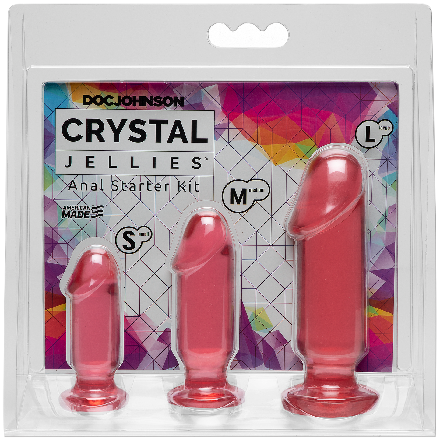 Crystal Jellies® - Anal Starter Kit - Pink