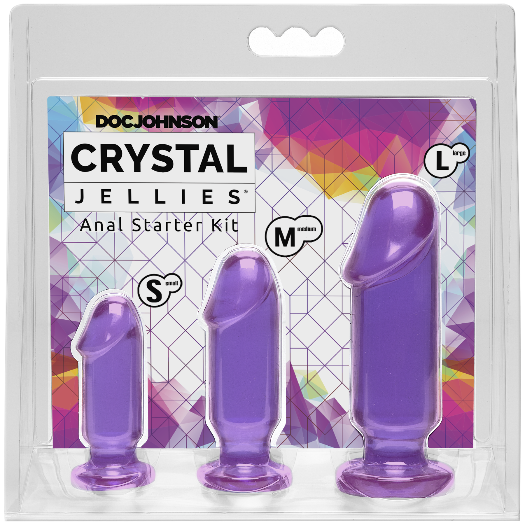 Crystal Jellies® - Anal Starter Kit - Purple