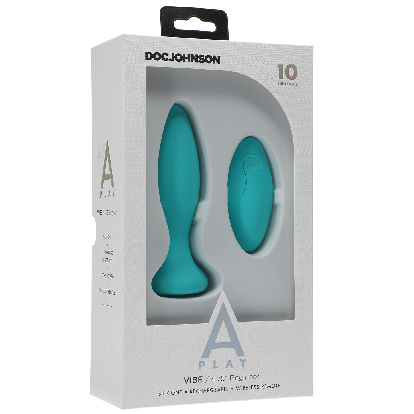 A-Play - Vibe - Beginner - Rechargeable Silicone Anal Plug with Remote
