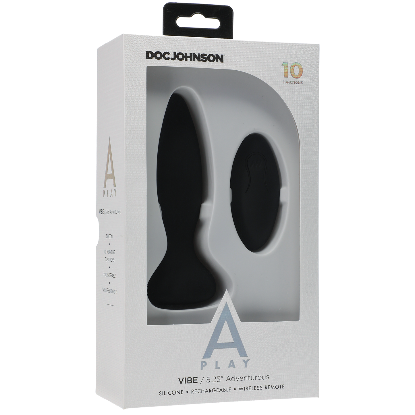 A-Play - Vibe - Adventurous - Rechargeable Silicone Anal Plug with Remote