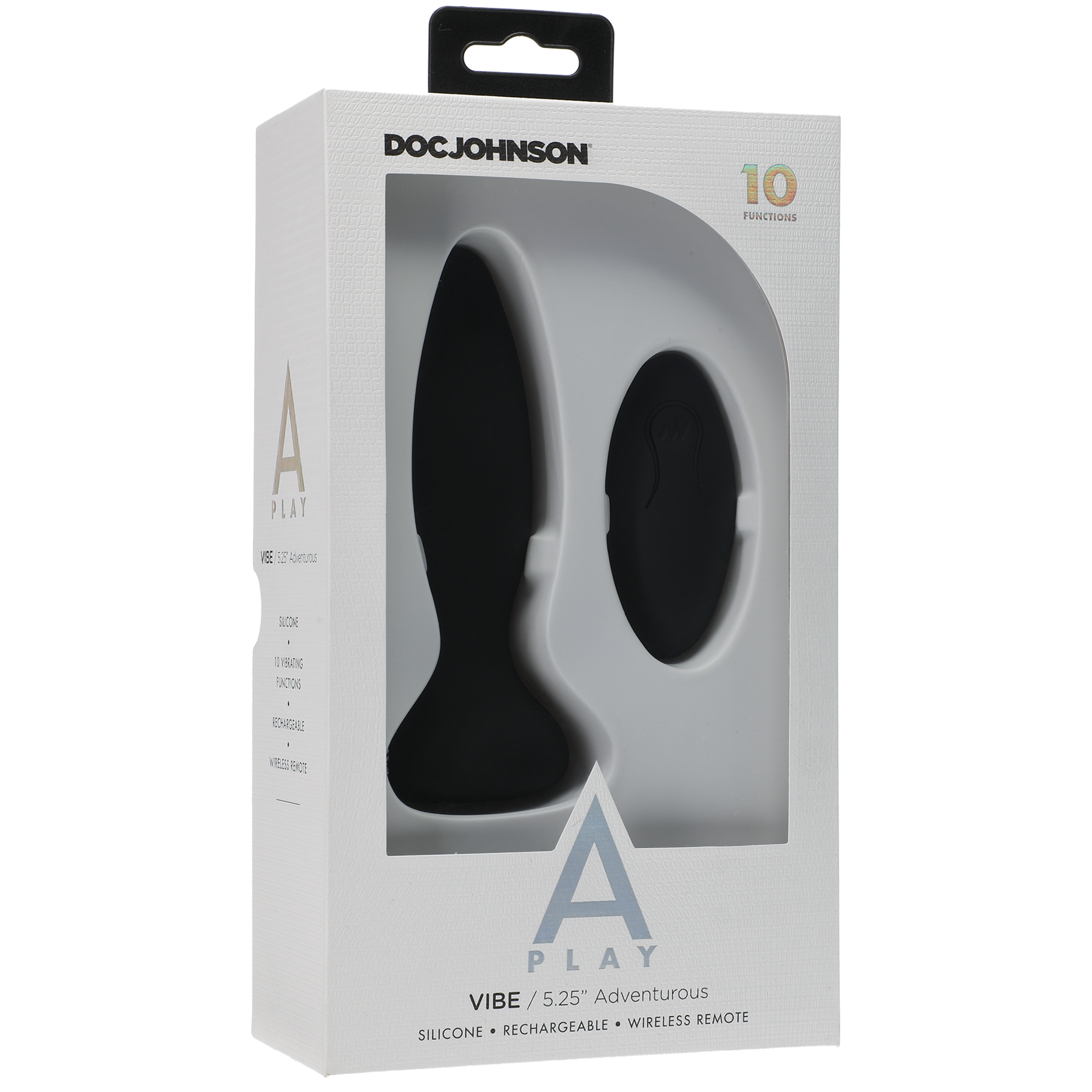 A-Play - Vibe - Adventurous - Rechargeable Silicone Anal Plug with Remote