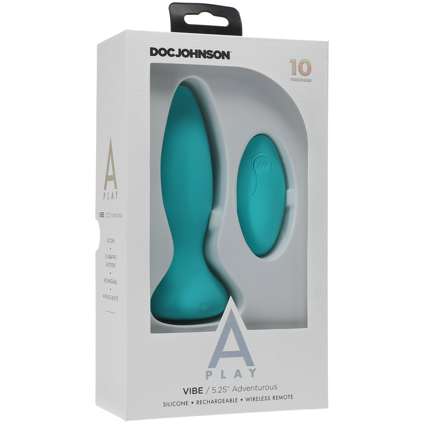 A-Play - Vibe - Adventurous - Rechargeable Silicone Anal Plug with Remote