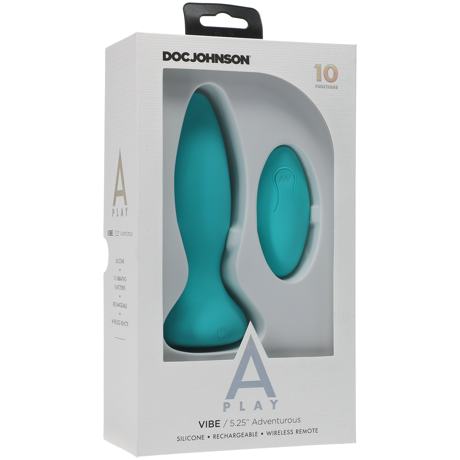 A-Play - Vibe - Adventurous - Rechargeable Silicone Anal Plug with Remote