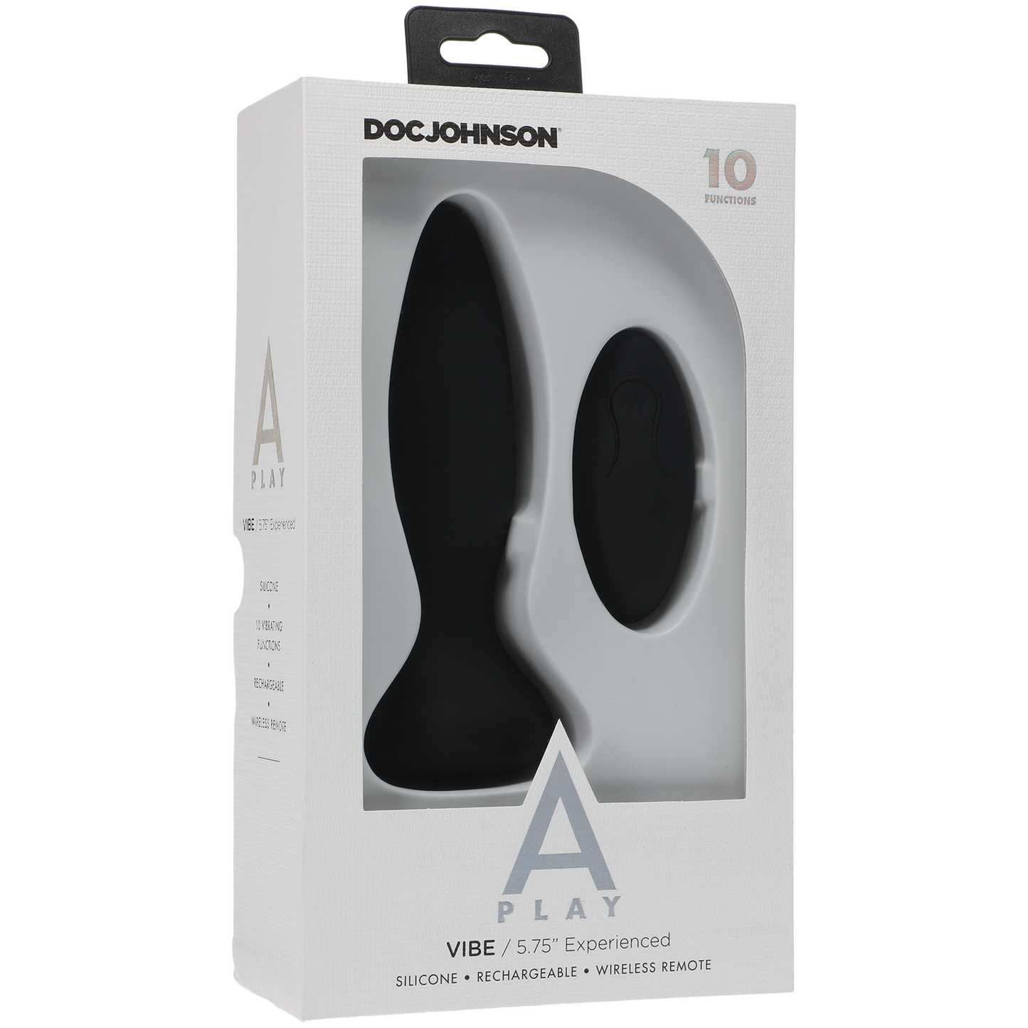 A-Play - Vibe - Experienced - Rechargeable Silicone Anal Plug with Remote