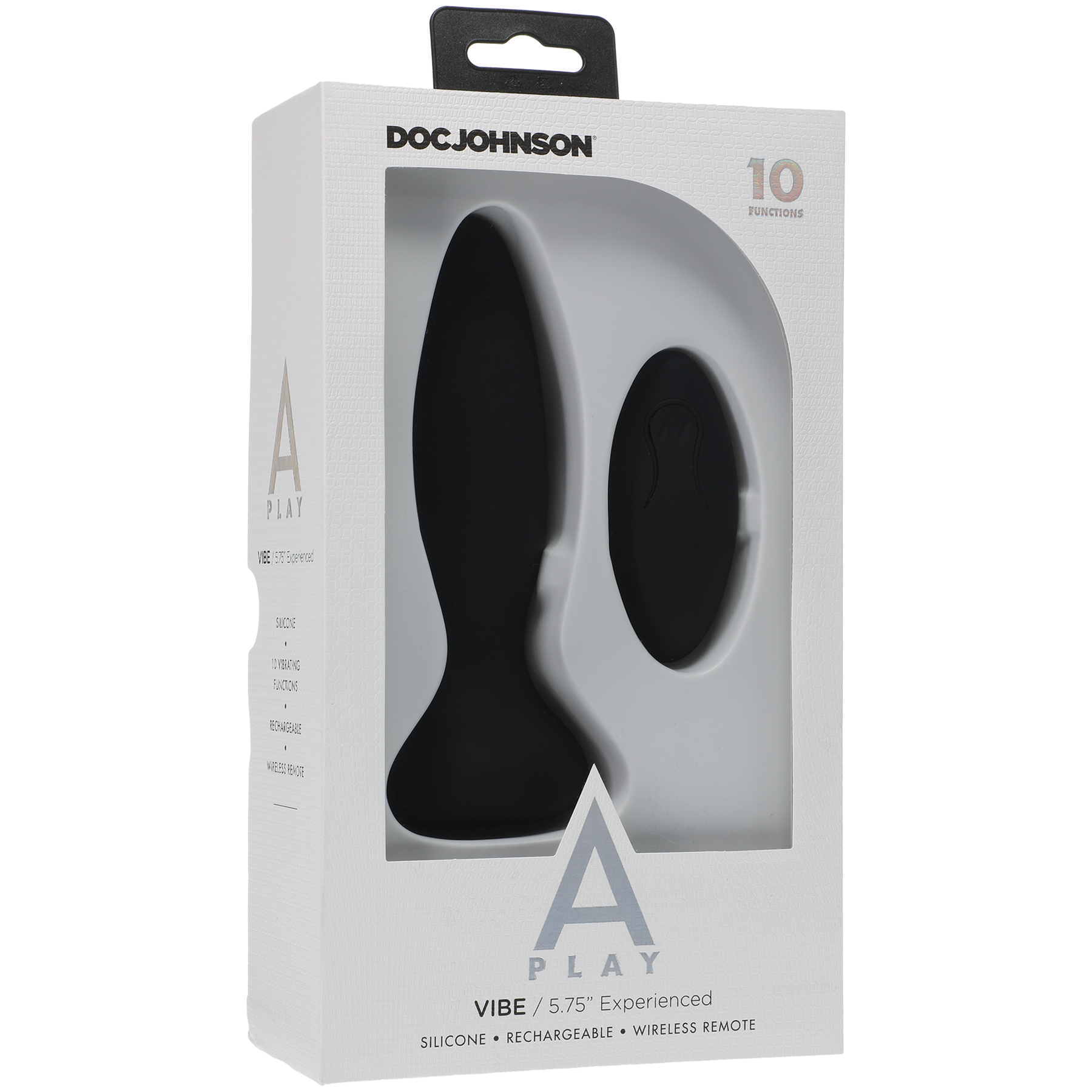 A-Play - Vibe - Experienced - Rechargeable Silicone Anal Plug with Remote