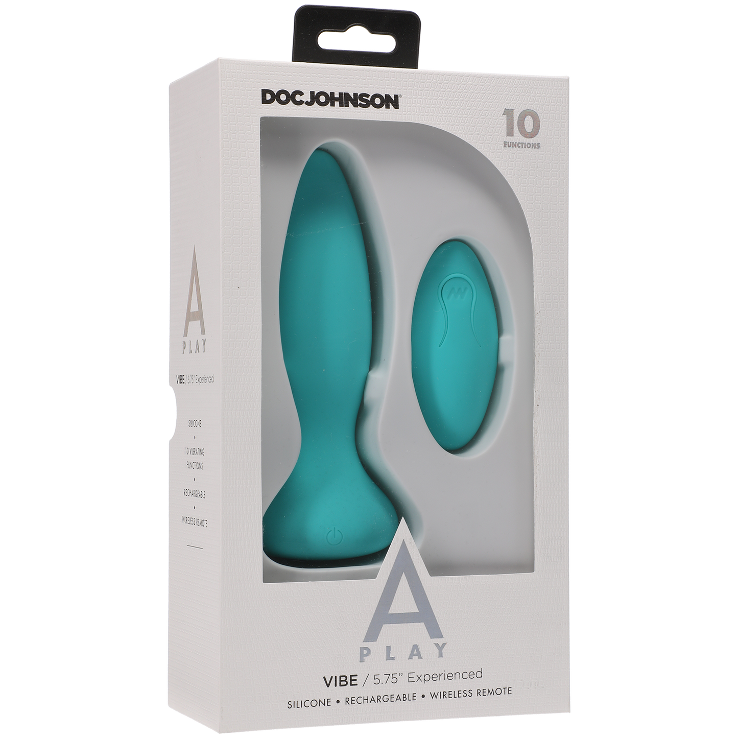 A-Play - Vibe - Experienced - Rechargeable Silicone Anal Plug with Remote