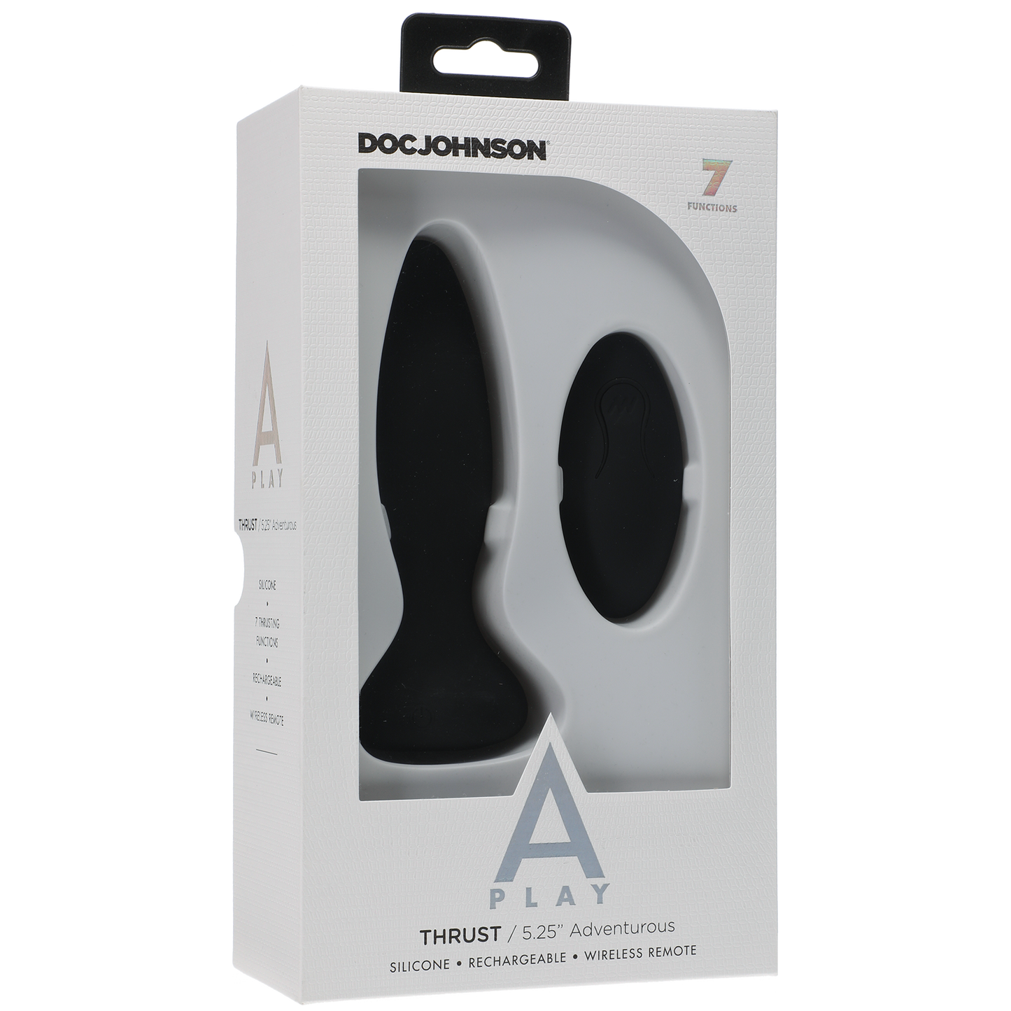 A-Play - Thrust - Adventurous - Rechargeable Silicone Anal Plug with Remote