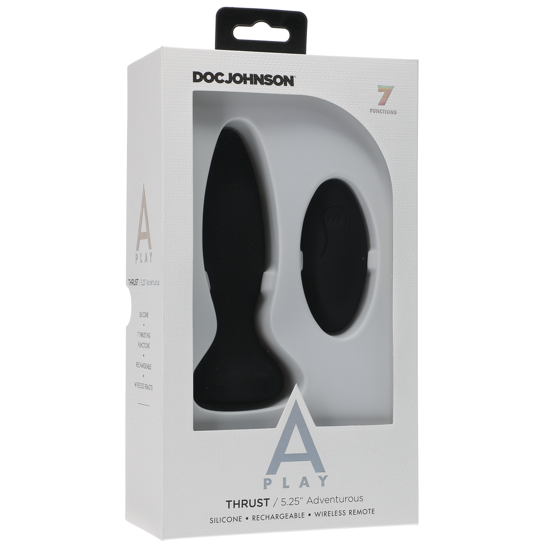 A-Play - Thrust - Adventurous - Rechargeable Silicone Anal Plug with Remote