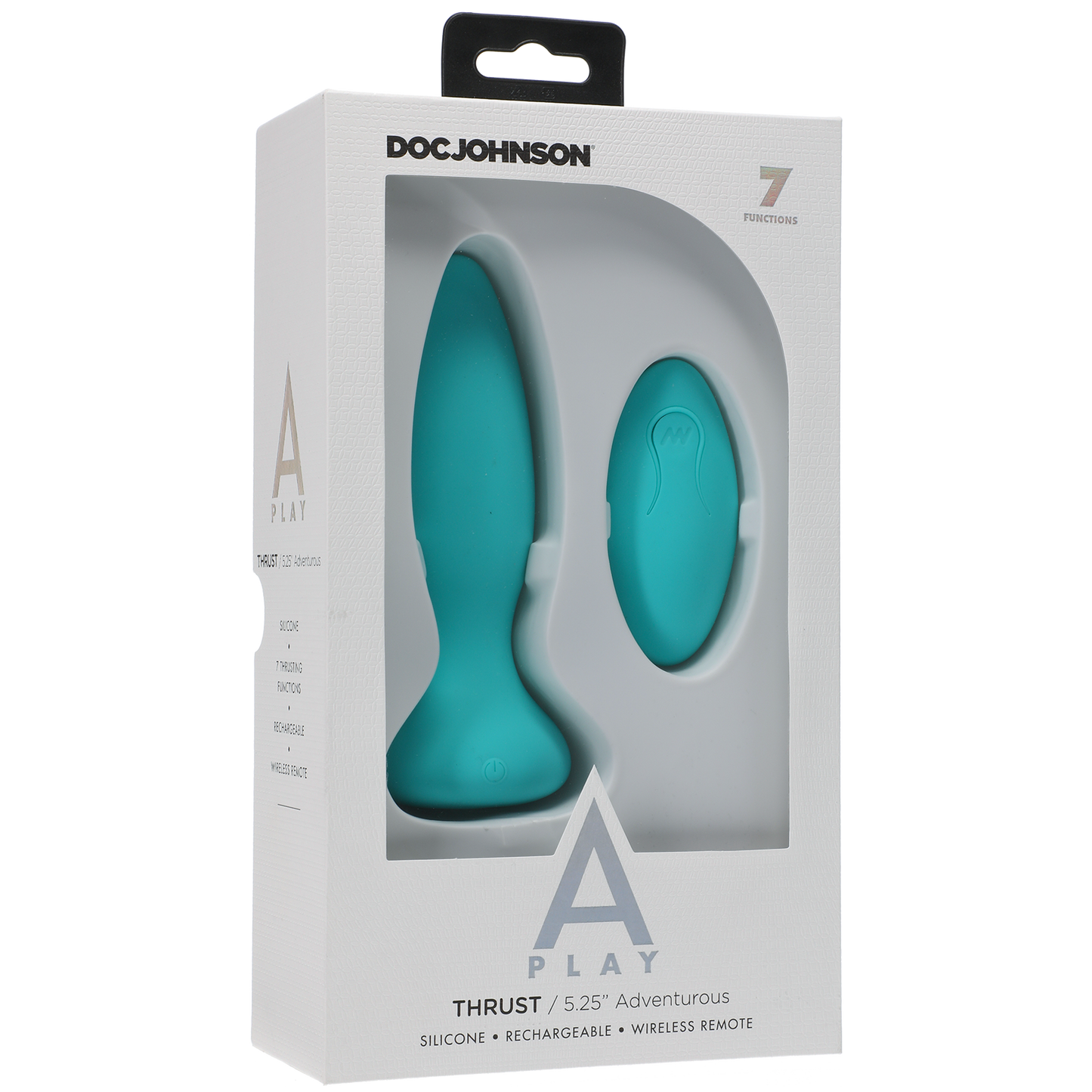 A-Play - Thrust - Adventurous - Rechargeable Silicone Anal Plug with Remote