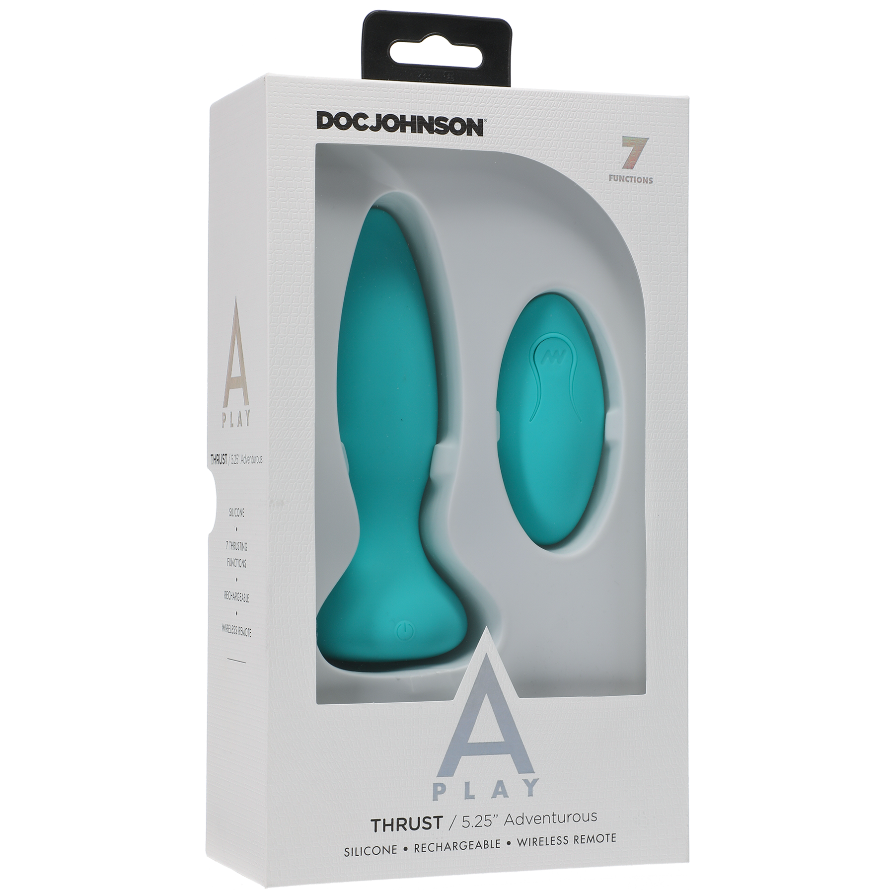 A-Play - Thrust - Adventurous - Rechargeable Silicone Anal Plug with Remote