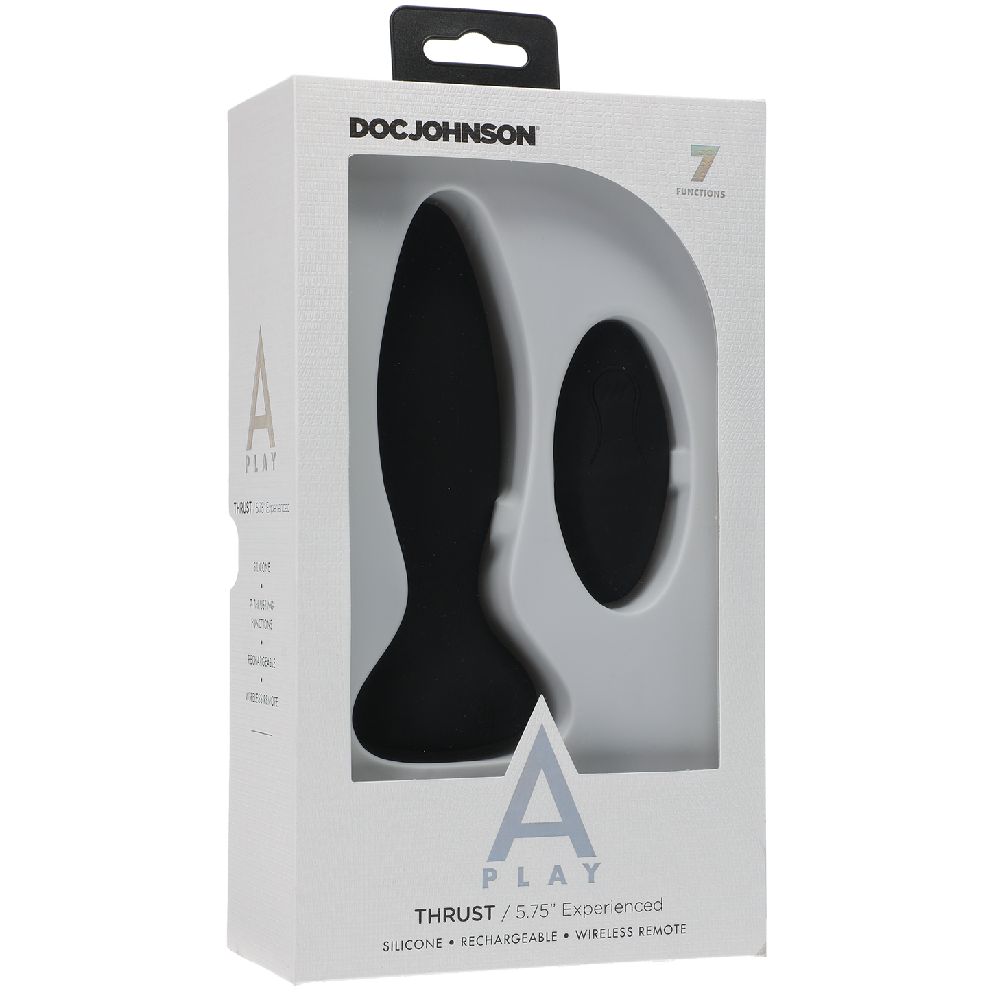 A-Play - Thrust - Experienced - Rechargeable Silicone Anal Plug with Remote