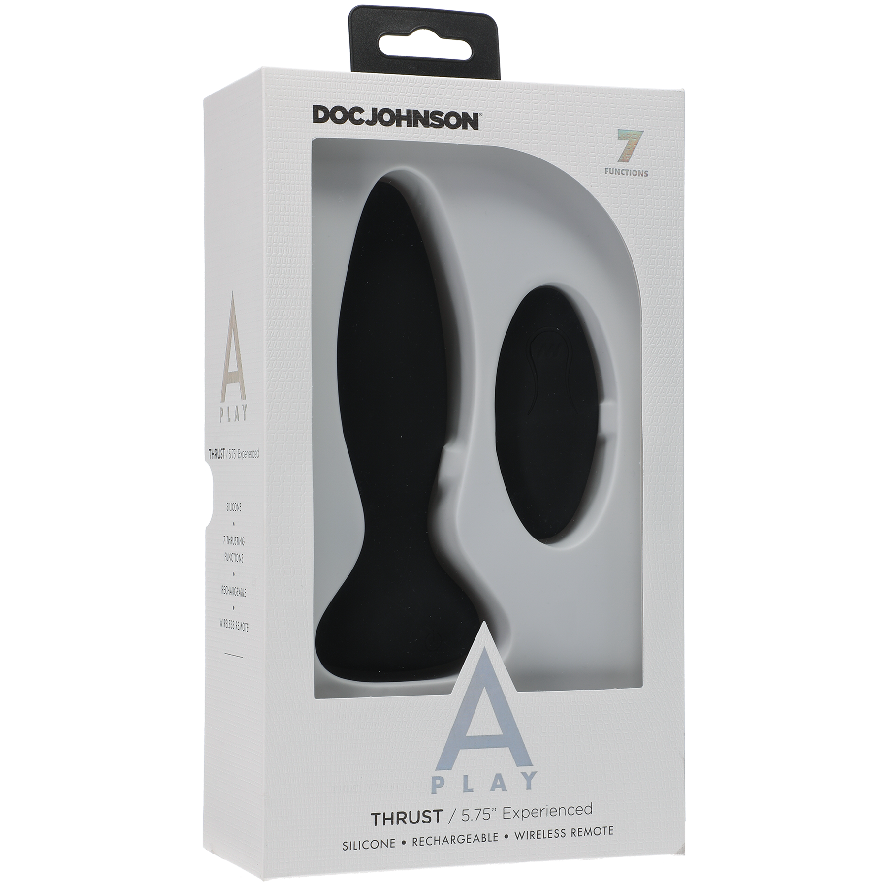 A-Play - Thrust - Experienced - Rechargeable Silicone Anal Plug with Remote