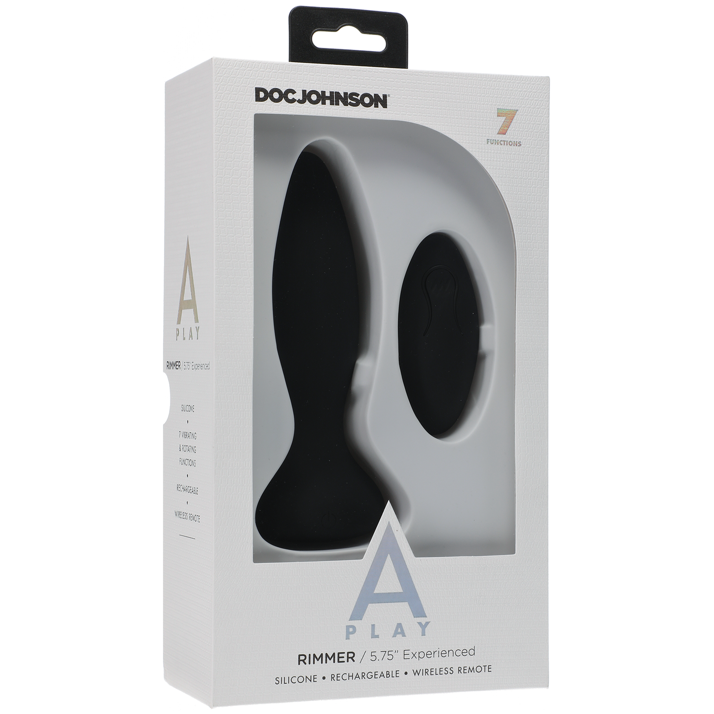 A-Play - Rimmer - Experienced - Rechargeable Silicone Anal Plug with Remote