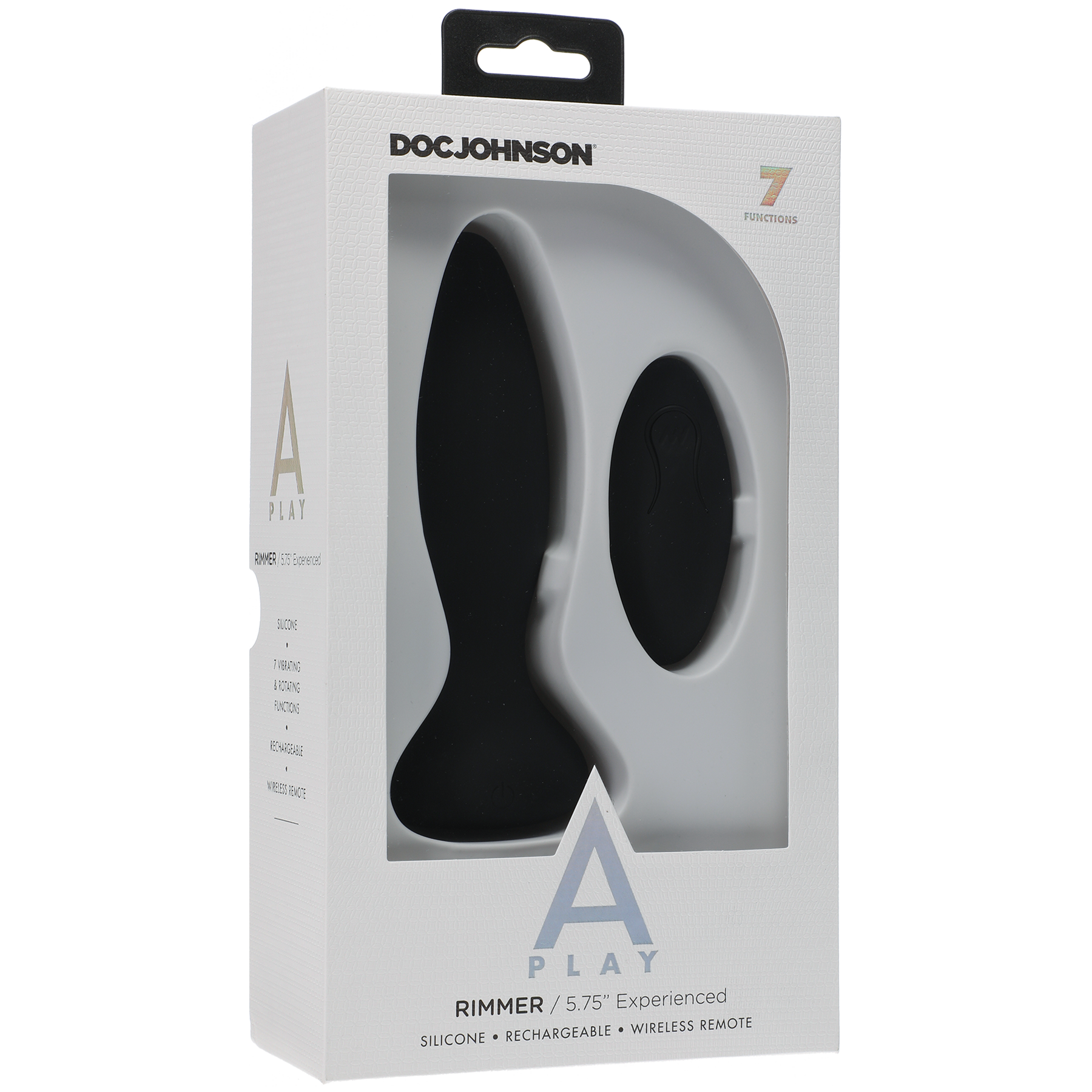 A-Play - Rimmer - Experienced - Rechargeable Silicone Anal Plug with Remote