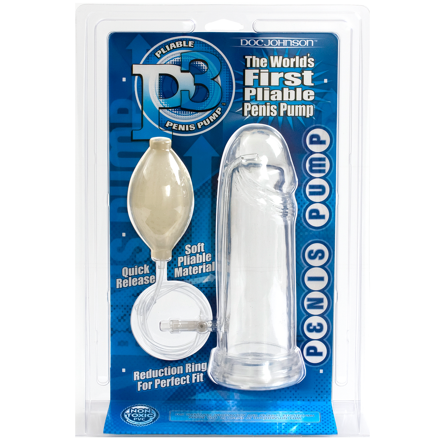 P3 Penis Pump Clear