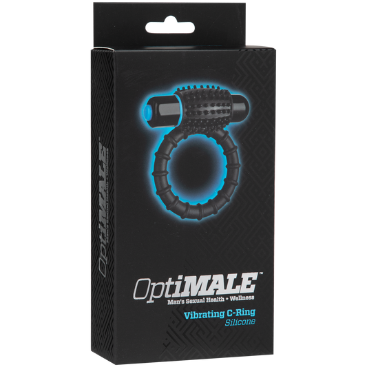 OptiMALE™ - Vibrating C-Ring - Black