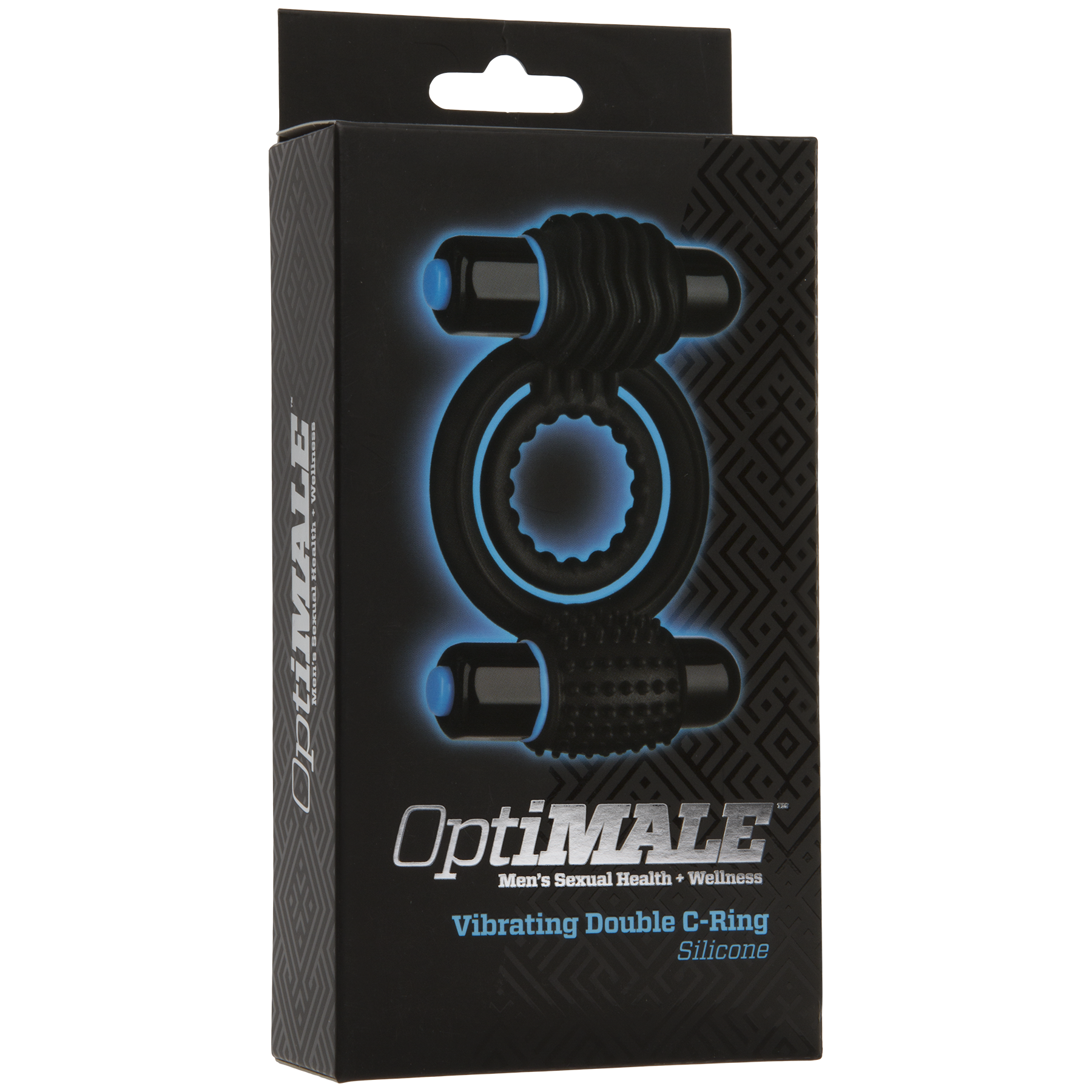 OptiMALE™ - Vibrating Double C-Ring - Black