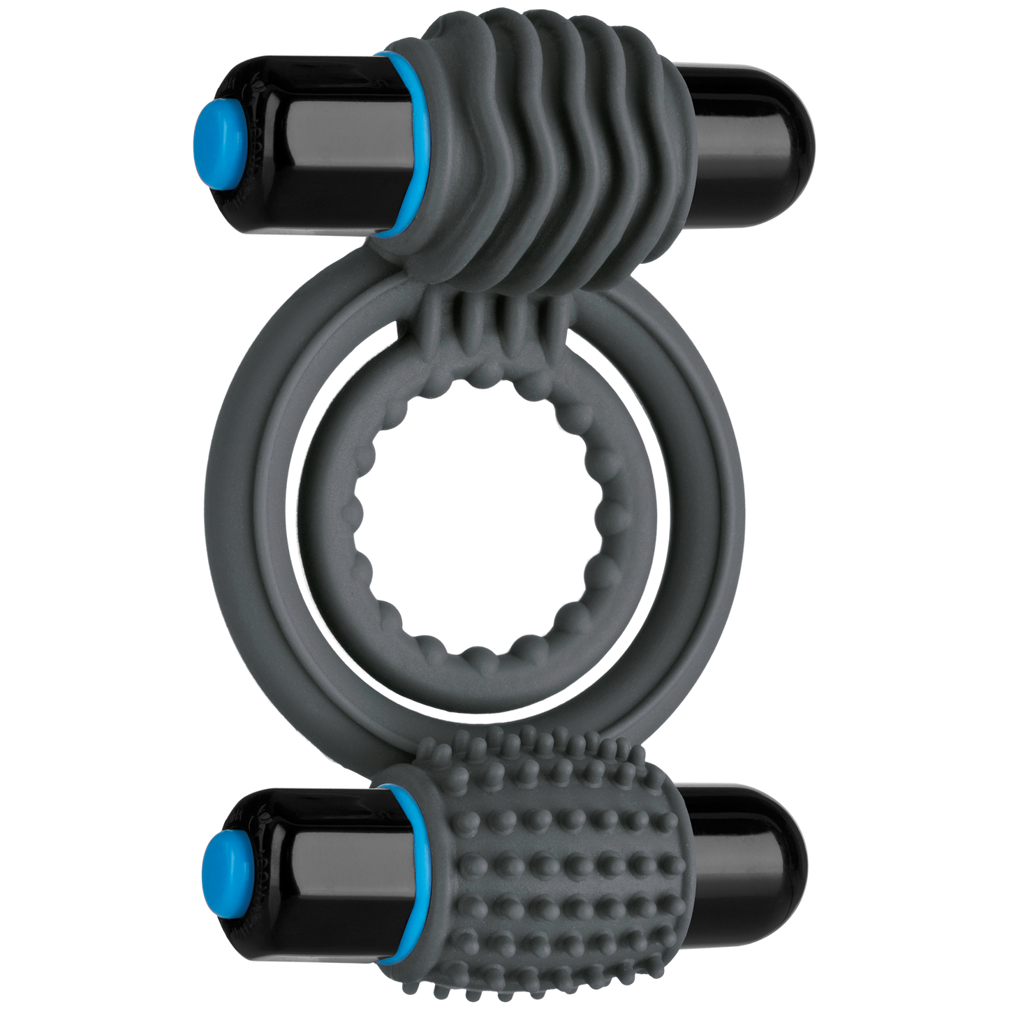 OptiMALE™ - Vibrating Double C-Ring - Slate