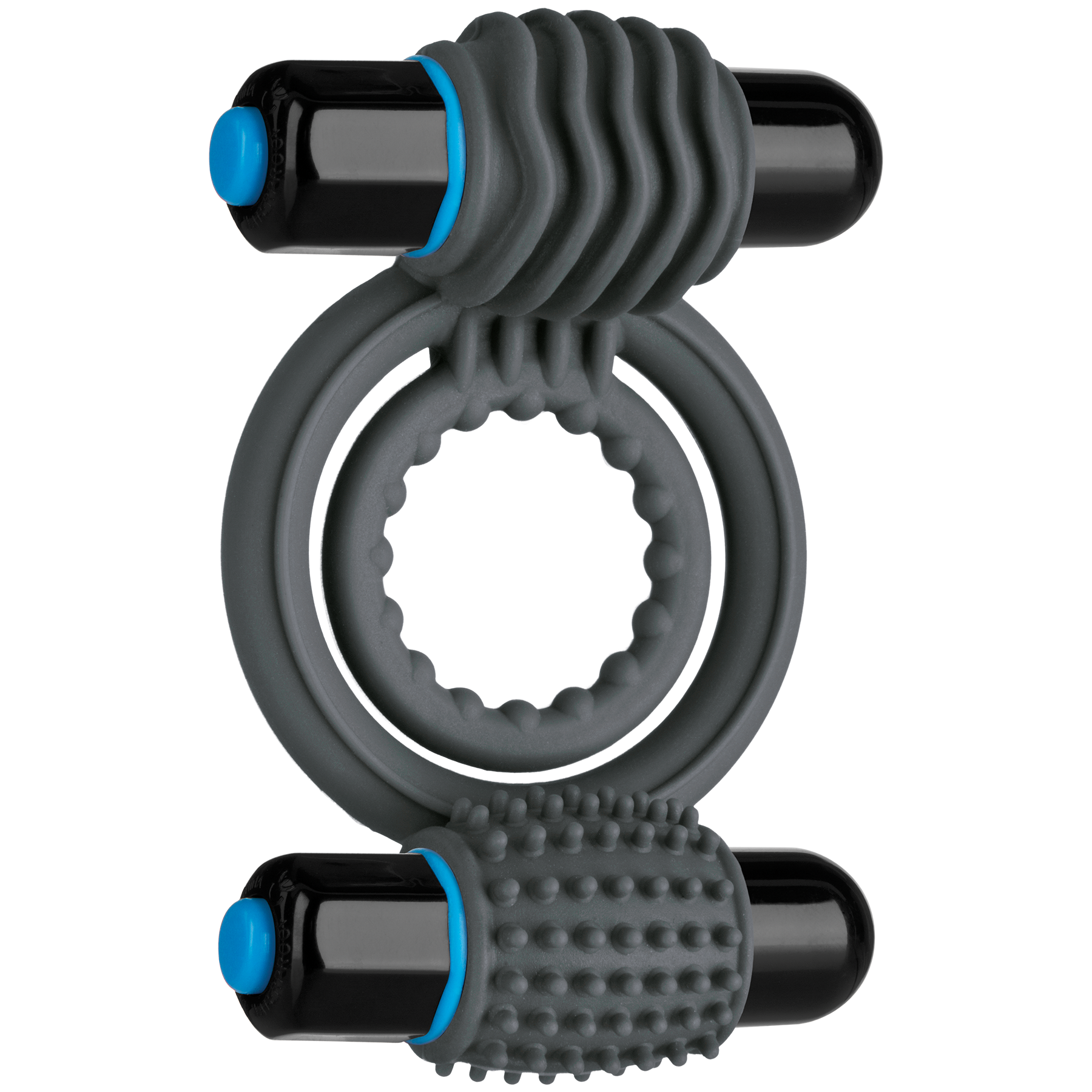 OptiMALE™ - Vibrating Double C-Ring - Slate