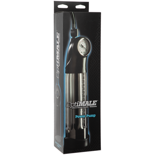 OptiMALE™ Power Pump Black/Clear