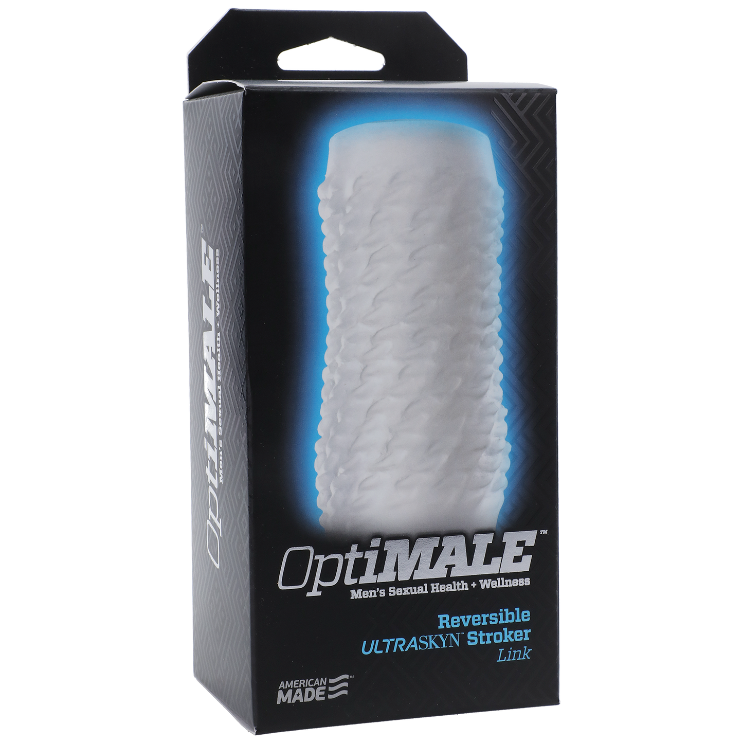 OptiMALE™ - Reversible ULTRASKYN™ Stroker - Link - Frost
