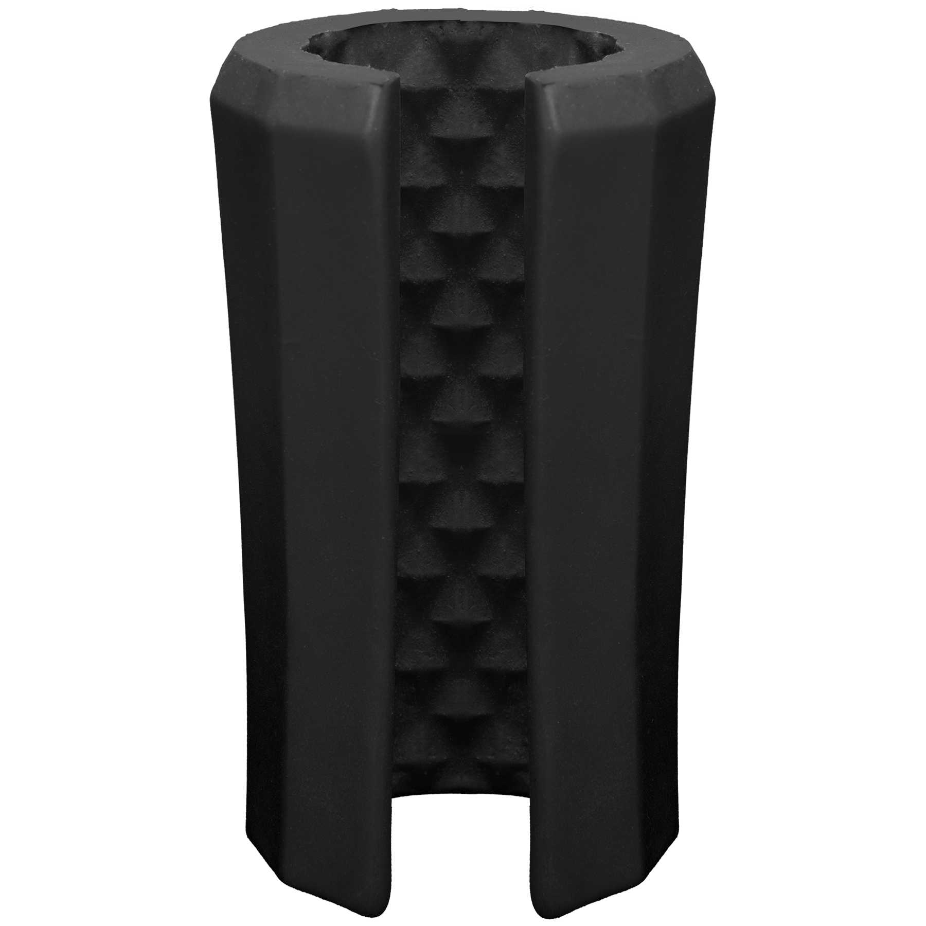 OptiMALE™ - TRUSKYN™ Silicone Stroker Beaded - Black