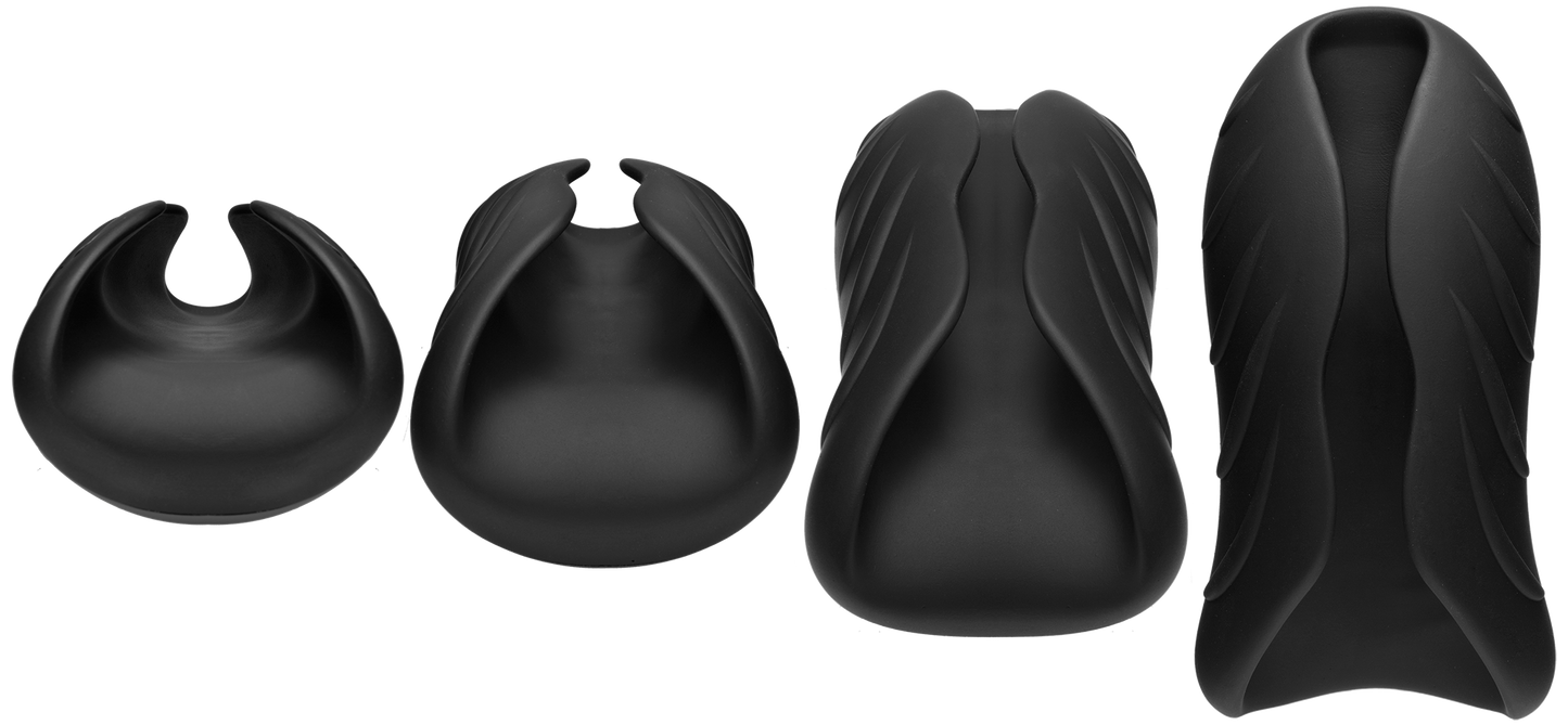 OptiMALE™ - SECONDSKYN™ Silicone Warming Stroker - Vibrating - Rechargeable