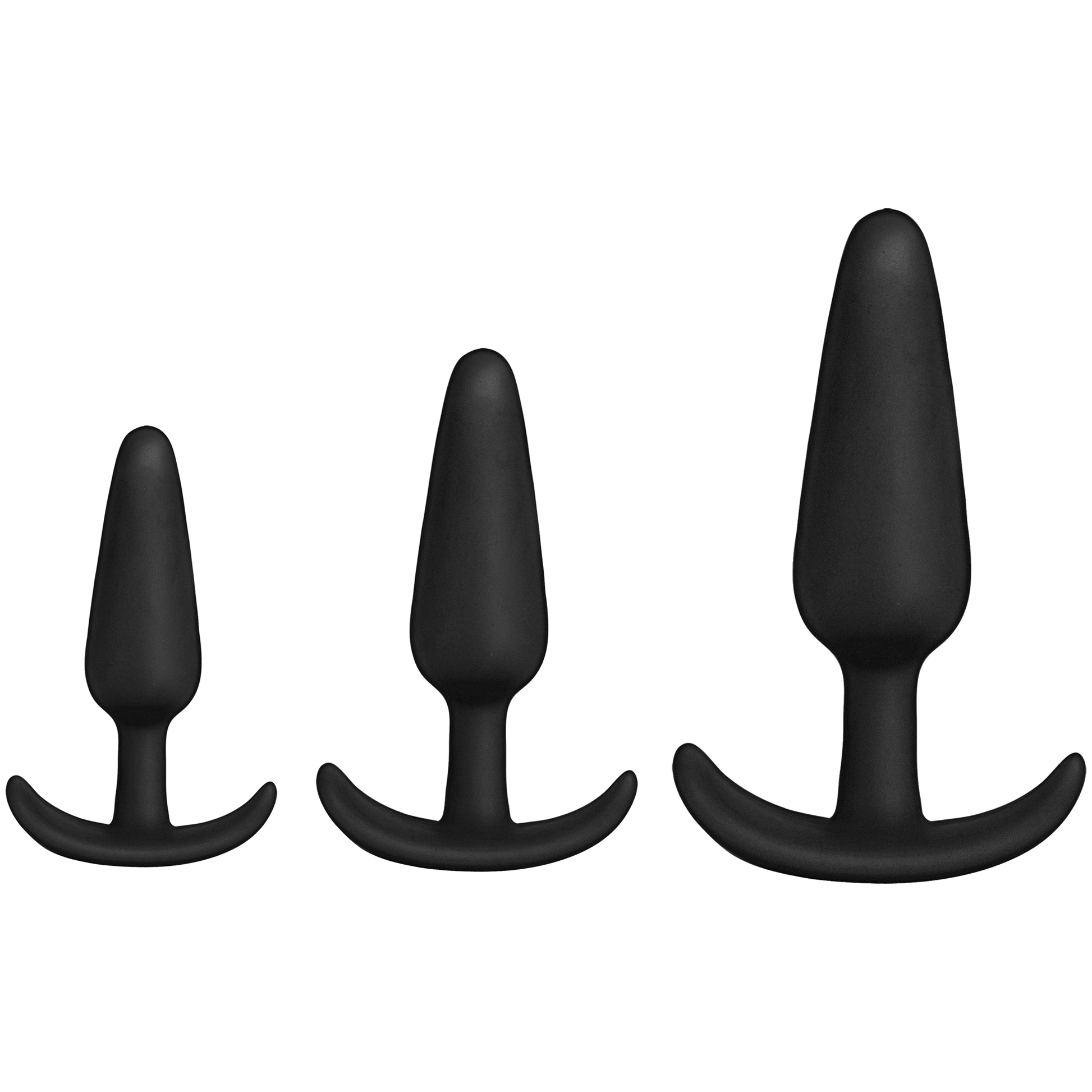 KINK - Anal Essentials 3-Piece Silicone Trainer Set