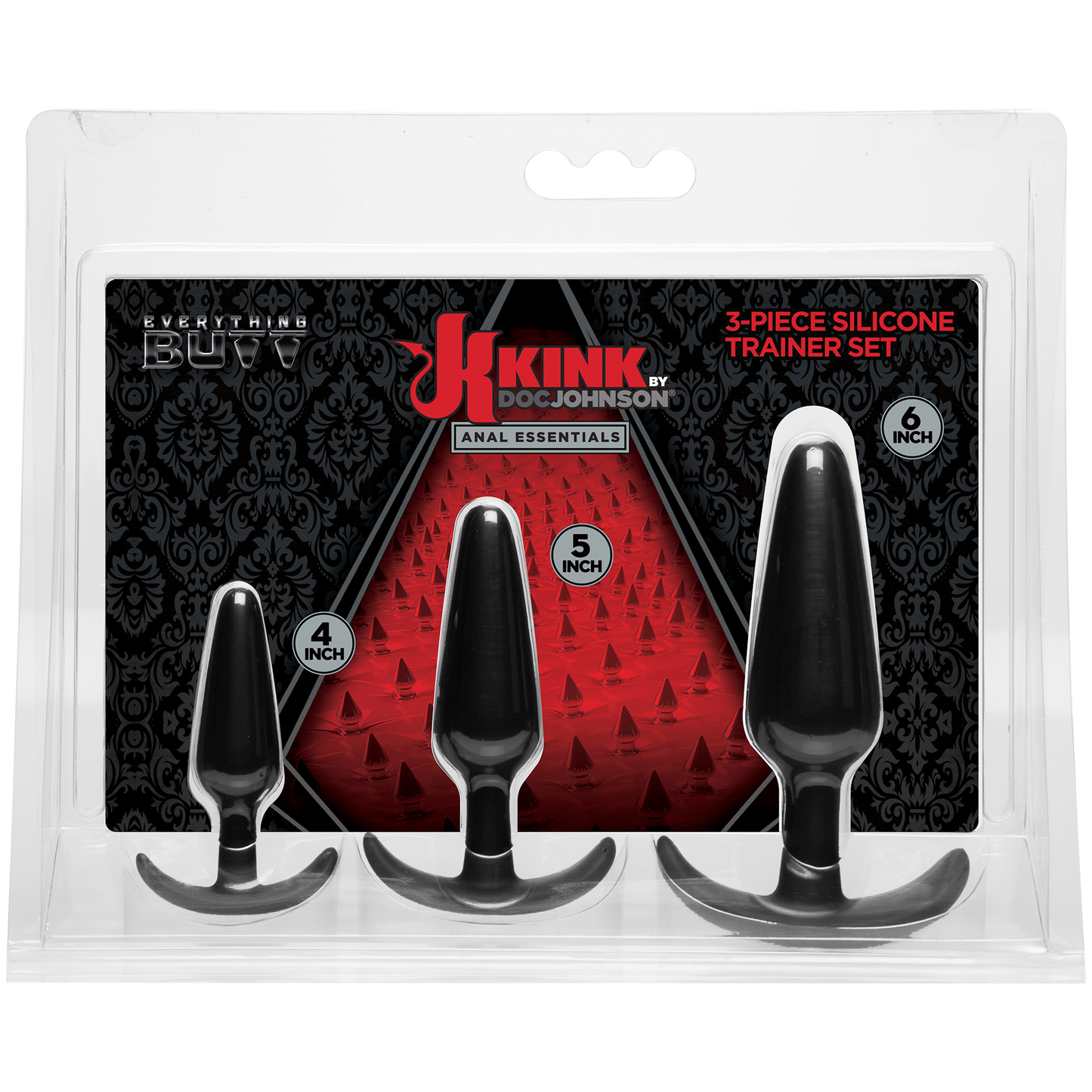 KINK - Anal Essentials 3-Piece Silicone Trainer Set