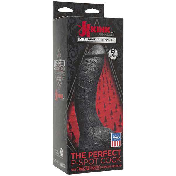 KINK - The Perfect P-Spot 9" Cock With Removable Vac-U-Lock™ Suction Cup