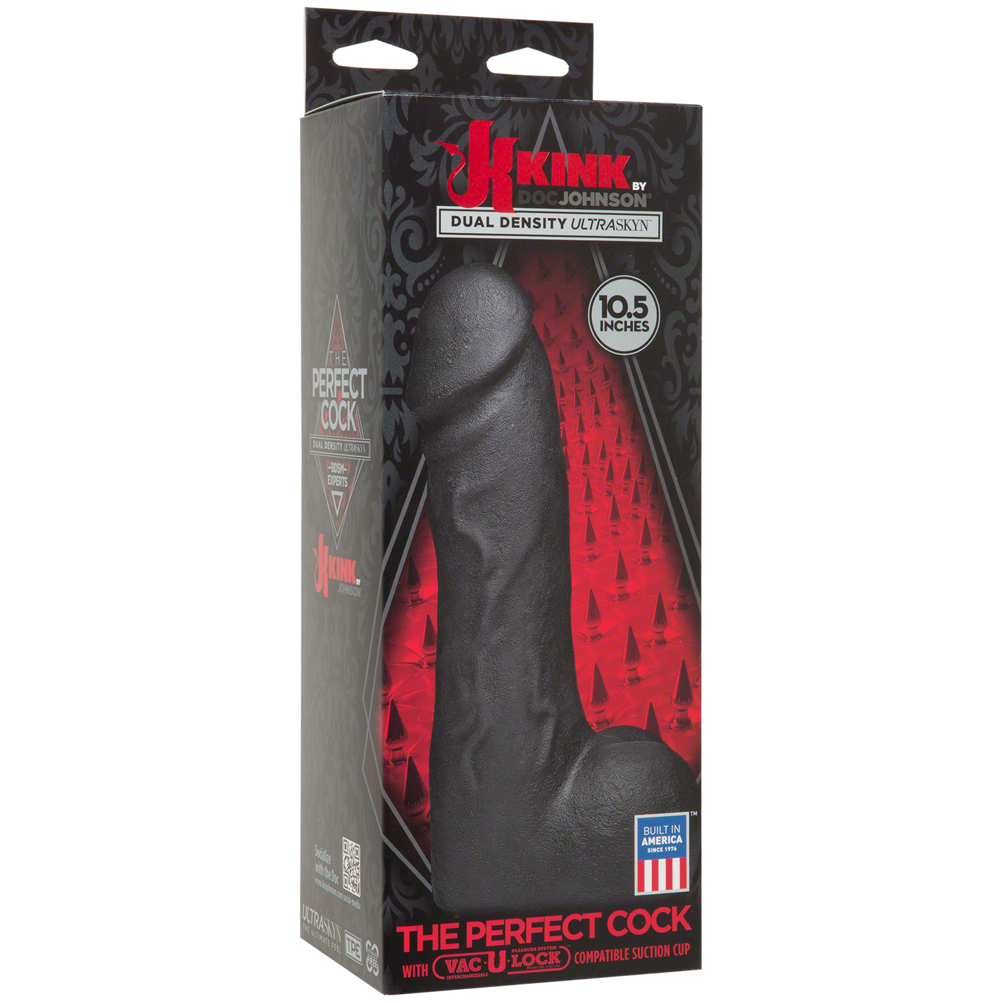 KINK - The Perfect Cock With Removable Vac-U-Lock™ Suction Cup - 10.5”