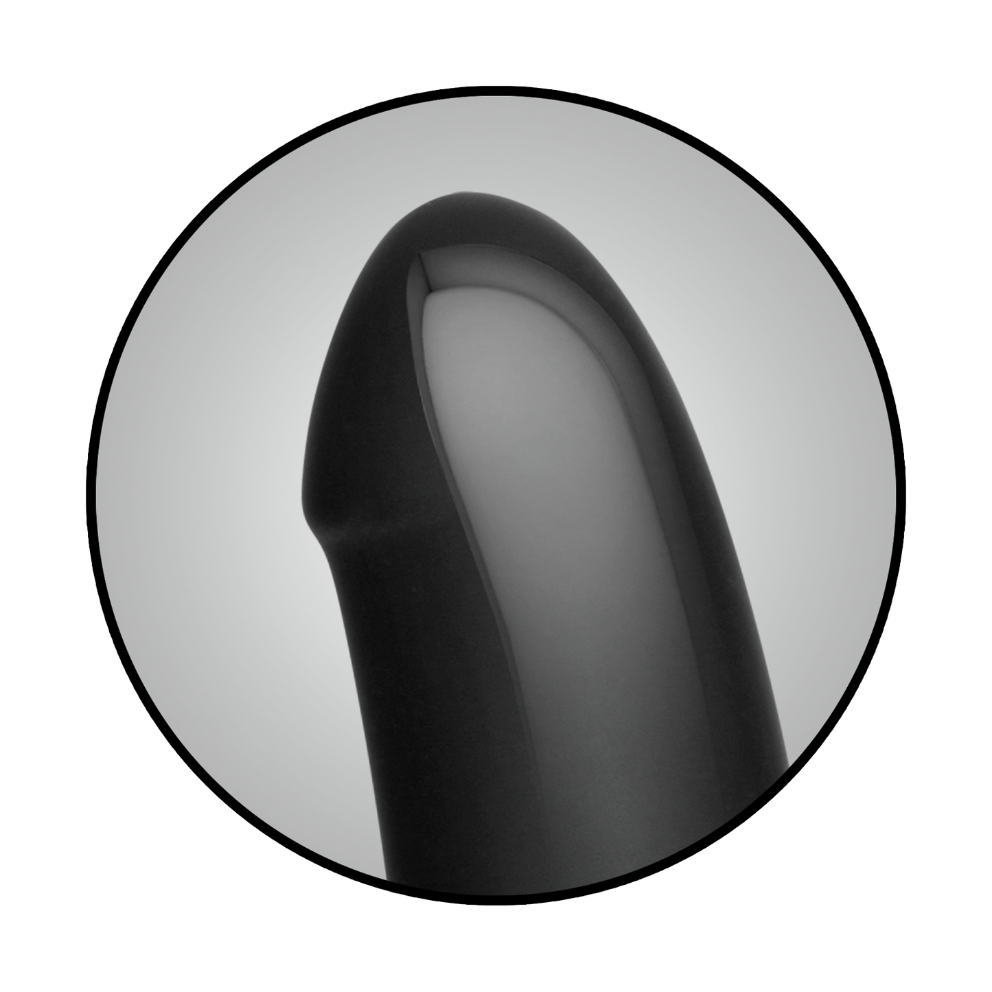 KINK - Dual Density SECONDSKYN™ Fuck Plug - Black