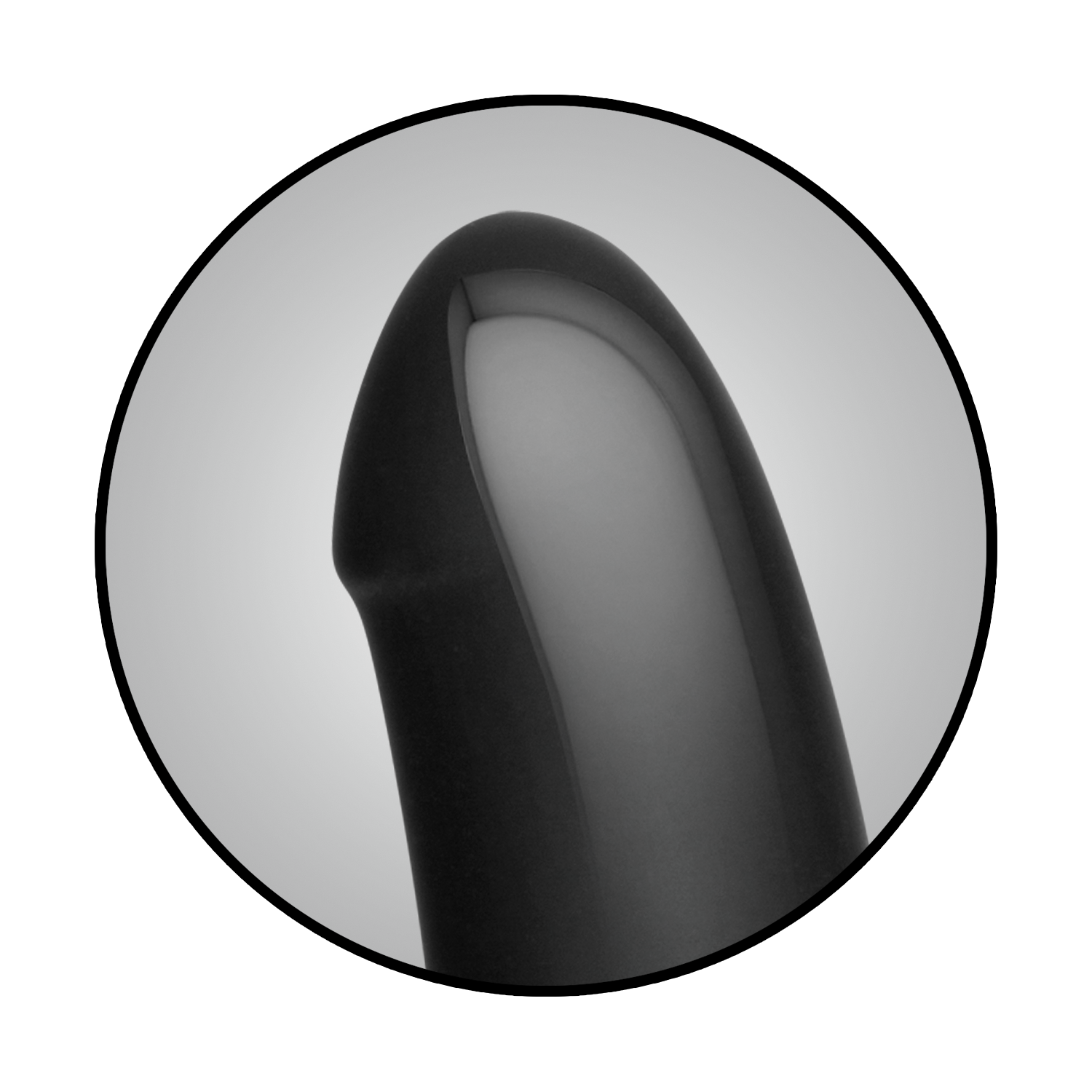KINK - Dual Density SECONDSKYN™ Fuck Plug - Black