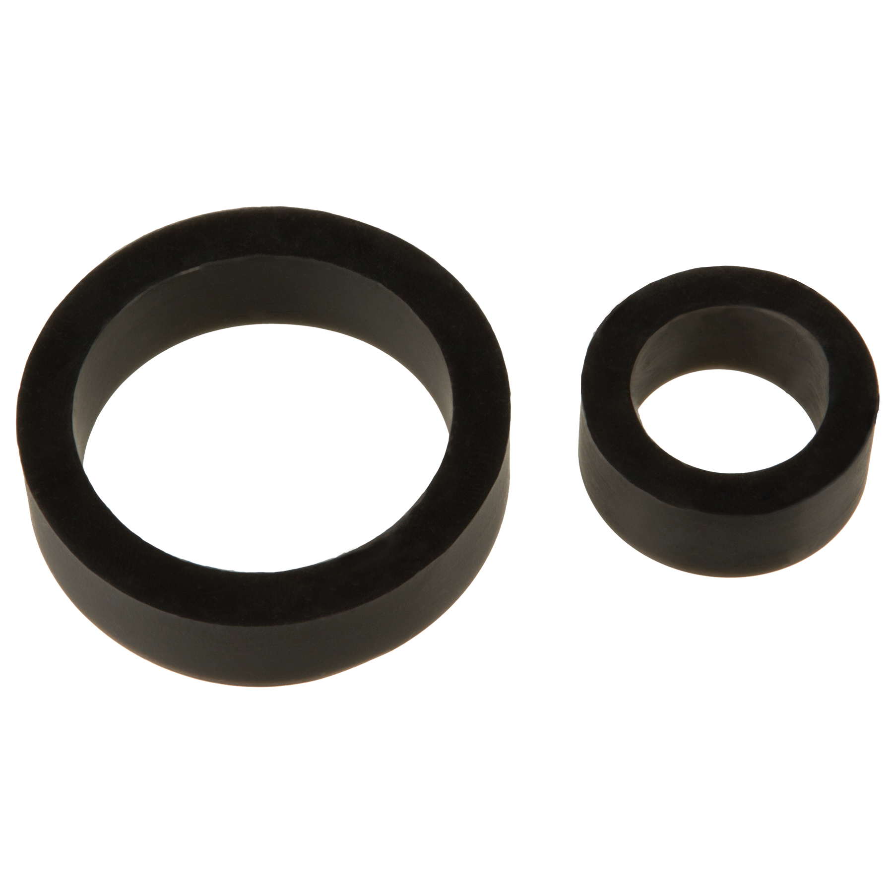 TitanMen® Silicone C-Rings Double Pack - Black