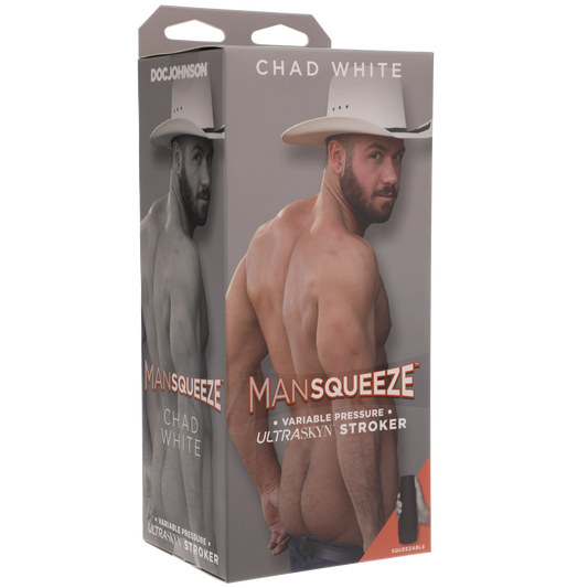Man Squeeze™ - Chad White Ultraskyn Stroker Ass