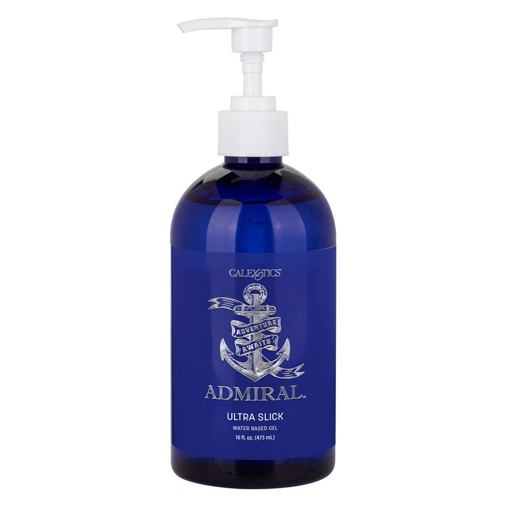 Admiral™ Ultra Slick Water Based Gel 16 oz Pump