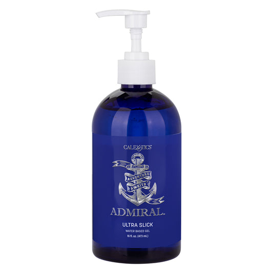 Admiral™ Ultra Slick Water Based Gel 16 oz Pump