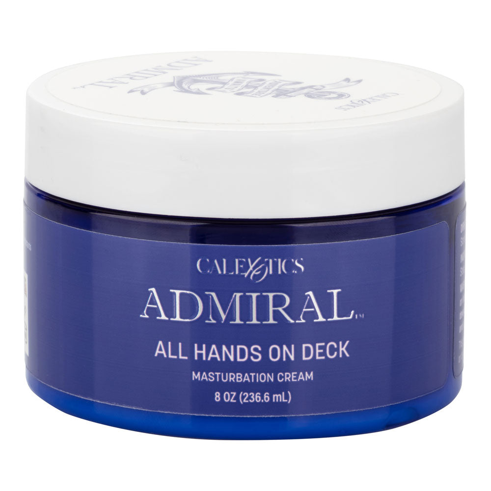Admiral™ All Hands On Deck Masturbation Cream 8 oz Tub