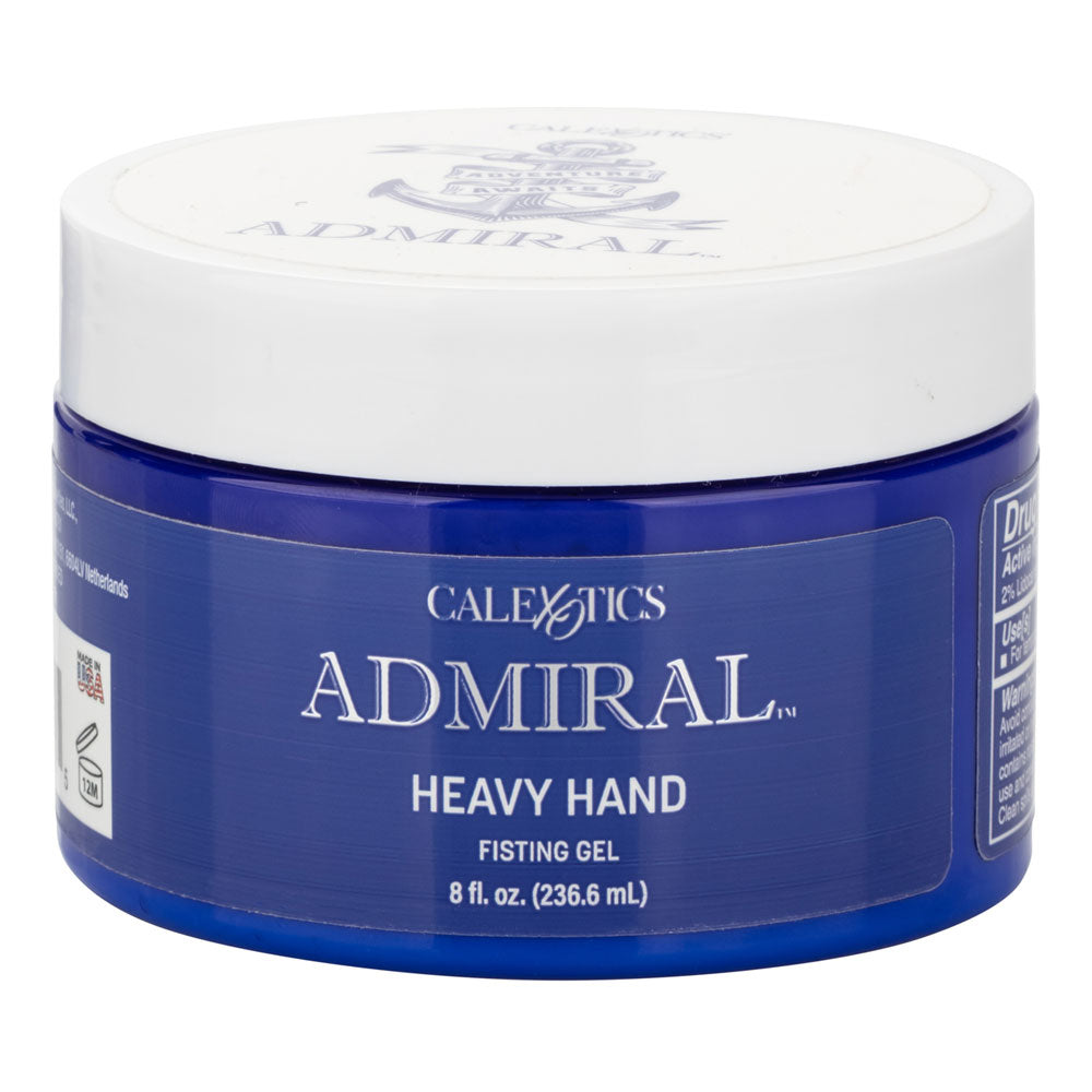 Admiral™ Heavy Hand Fisting Gel 8 oz Tub